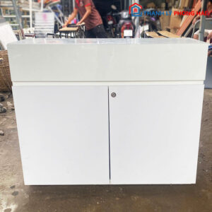Tủ Hồ Sơ 2 Cánh Màu Trắng 1m