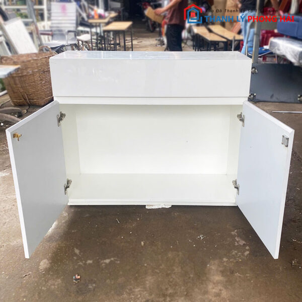 Tủ Hồ Sơ 2 Cánh Màu Trắng 1m