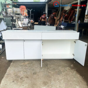 Tủ Hồ Sơ 2m Màu Trắng 2 Ngăn Cũ