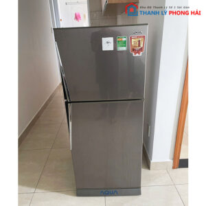 Tủ Lạnh Aqua 2 Cửa Màu Xám Bạc 1m28 Cũ