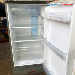 Tủ Lạnh Sanyo SR-U205PN(SU) 2 Cửa Cũ Cao 1m37