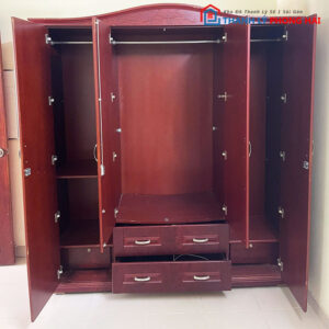 Tủ Quần Áo Cũ 1m8 Chất Gỗ Dày