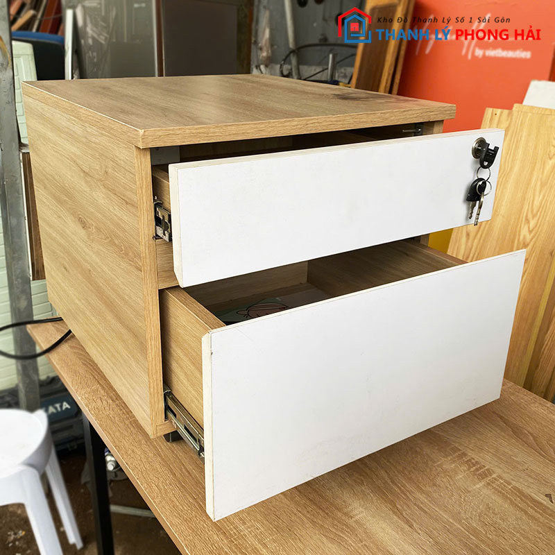 tu-tab-2-ngan-hinh-lap-phuong-46cm-cu-1-2 Tủ Tab 2 Ngăn Hình Lập Phương 46cm Cũ