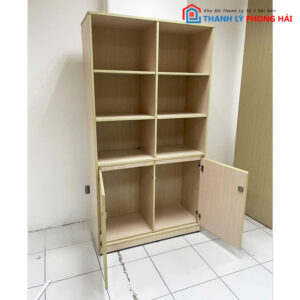 Tủ Trưng Bày 8 Ngăn 1m Kèm Tủ Đựng Dưới Cũ