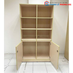 Tủ Trưng Bày 8 Ngăn 1m Kèm Tủ Đựng Dưới Cũ