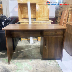 Bàn Làm Việc 1m2 Cũ Kèm Tủ Đựng Hồ Sơ