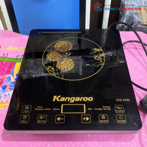 Bếp Điện Từ Kangaroo Cũ Mặt Kính Hoa Văn