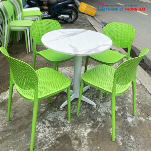 Bộ Bàn Ghế Cafe Hankyo Cũ Gồm 5 Món