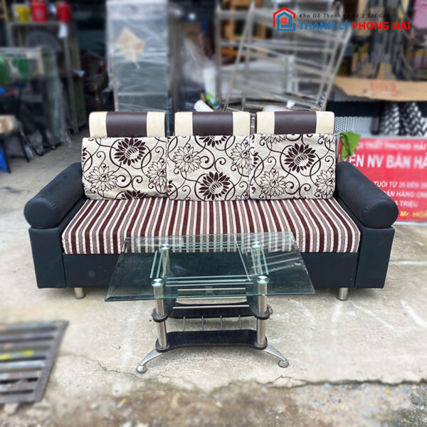 Bộ Sofa 3 Chỗ Kiểu Hoa Cổ Điển Cũ