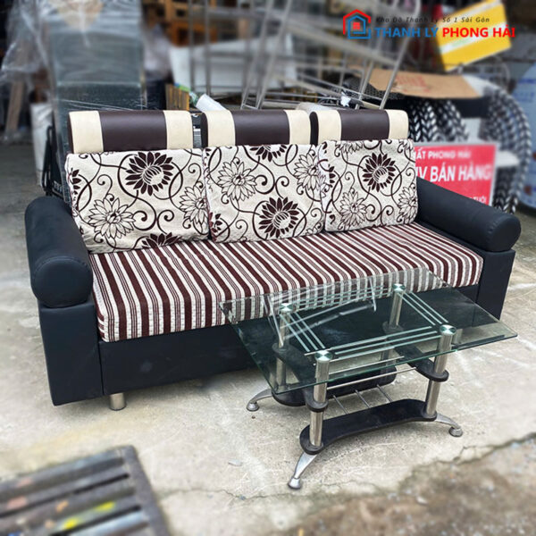 Bộ Sofa 3 Chỗ Kiểu Hoa Cổ Điển Cũ