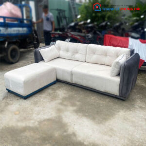 Bộ Sofa Nhung 2m Nhiều Màu Cũ