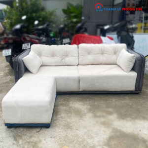 Bộ Sofa Nhung 2m Nhiều Màu Cũ