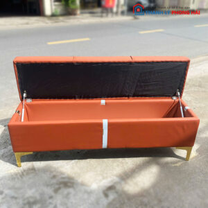 Đôn Sofa Màu Cam 1m2 Cũ