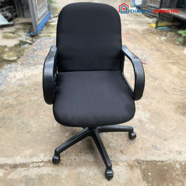 Ghế Xoay Bọc Nỉ Mềm Lưng Cao Cũ