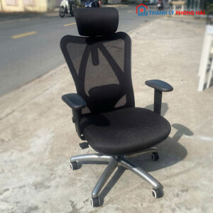 Ghế Xoay Tay Chữ T Cũ Có Tựa Đầu