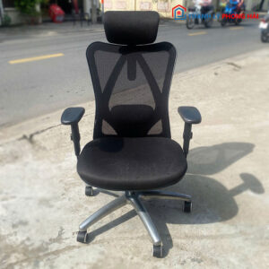 Ghế Xoay Tay Chữ T Cũ Có Tựa Đầu