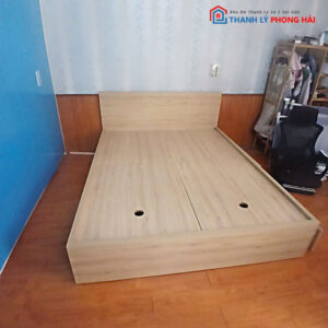 Giường 1m6 Gỗ MDF Có 2 Hộc