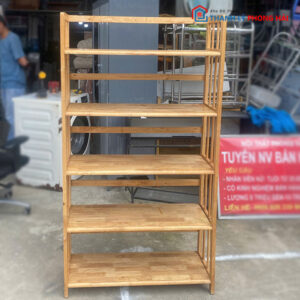 Kệ Gỗ 80cm Cũ Gồm 6 Tầng Giá Rẻ