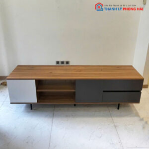 Kệ Tivi Gỗ 1m8 Cũ Kiểu Dáng Hiện Đại