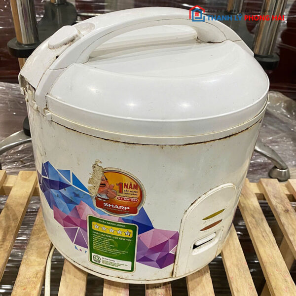 Nồi Cơm Điện Sharp Cũ - Hoạt Động Tốt