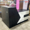 Quầy Lễ Tân Màu Trắng Đen 1m6 Góc L Cũ