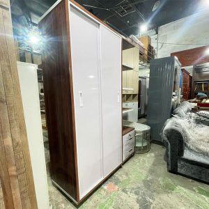 Thanh Lý Tủ Áo Cửa Lùa 1m2 Kèm Kệ Trang Trí Mới 99%