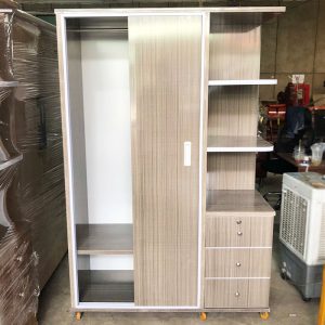 Thanh Lý Tủ Áo Lùa Nhựa Cao Cấp Kèm Kệ 1m2 Mới 99%