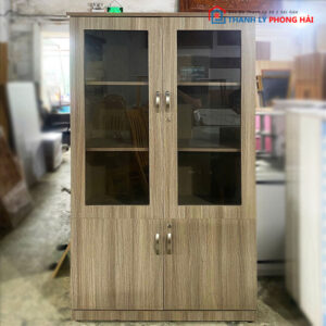 Tủ Hồ Sơ 1m Cũ 4 Cánh Nhiều Ngăn