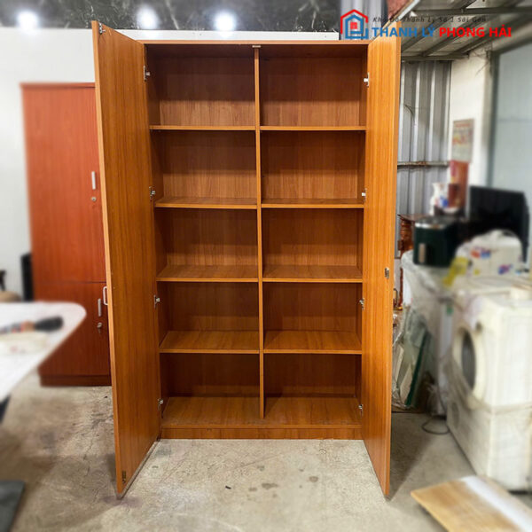 Tủ Hồ Sơ 1m1 2 Cánh Cũ Nhiều Ngăn