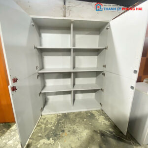Tủ Hồ Sơ 4 Cánh 1m3 Gỗ MDF Cũ