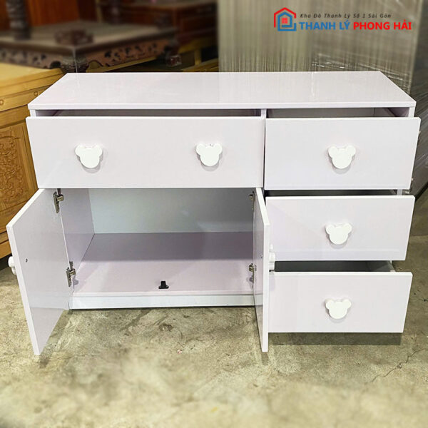 Thanh Lý Tủ Nhựa Cho Bé 1m Nhiều Ngăn Mới 99%