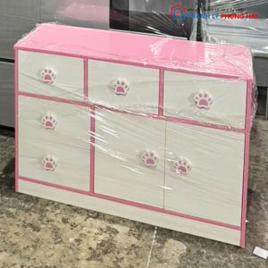 Thanh Lý Tủ Nhựa Cho Bé 1m Nhiều Ngăn Mới 99%