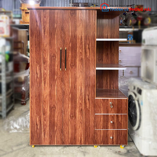Thanh Lý Tủ Quần Áo 1m25 Kèm Tủ Trưng Bày Mới 99%