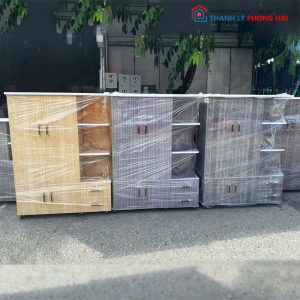 Thanh Lý Tủ Quần Áo 1m25 Kèm Tủ Trưng Bày Mới 99% (Nhiều Màu)