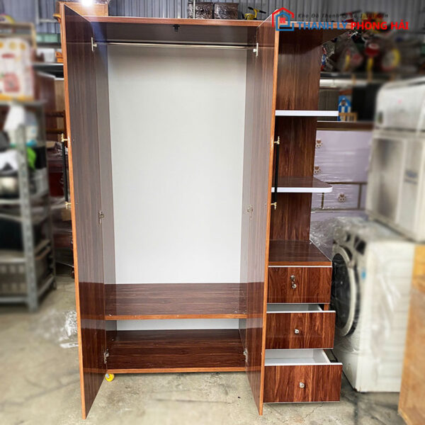 Thanh Lý Tủ Quần Áo 1m25 Kèm Tủ Trưng Bày Mới 99%