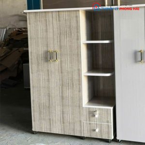 Thanh Lý Tủ Quần Áo 1m25 Kèm Tủ Trưng Bày Mới 99% (Nhiều Màu)