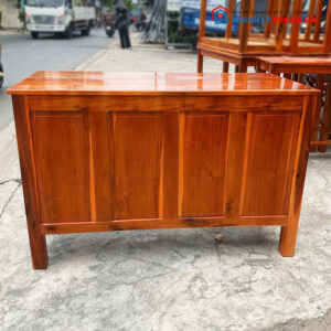 Bàn Giáo Viên Gỗ Tự Nhiên Có Bửng 1m2 Cũ