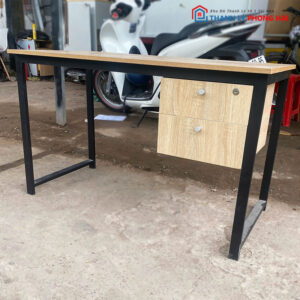 Bàn Làm Việc 1m2 Kèm Tủ Hồ Sơ 2 Hộc Cũ
