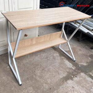 Bàn Làm Việc Chân Sắt Chữ K 1m Cũ