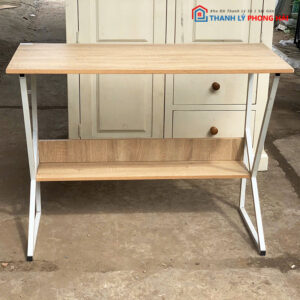 Bàn Làm Việc Chân Sắt Chữ K 1m Cũ