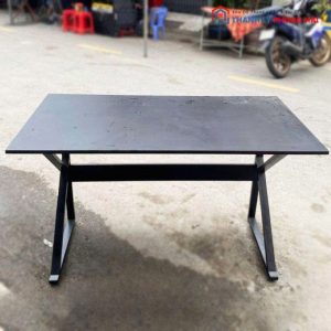 Bàn Làm Việc Chân Sắt Chữ K 1m2 Cũ