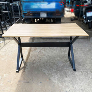 Bàn Làm Việc Chân Sắt Chữ K 1m2 Cũ