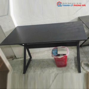 Bàn Làm Việc Chân Sắt Chữ K 1m2 Cũ