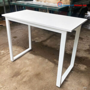 Bàn Làm Việc Cũ 1m Mặt Trắng Chân Chữ U