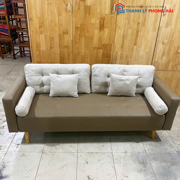 Băng Sofa 1m8 Cũ Đệm Bọc Da Simili