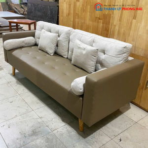 Băng Sofa 1m8 Cũ Đệm Bọc Da Simili