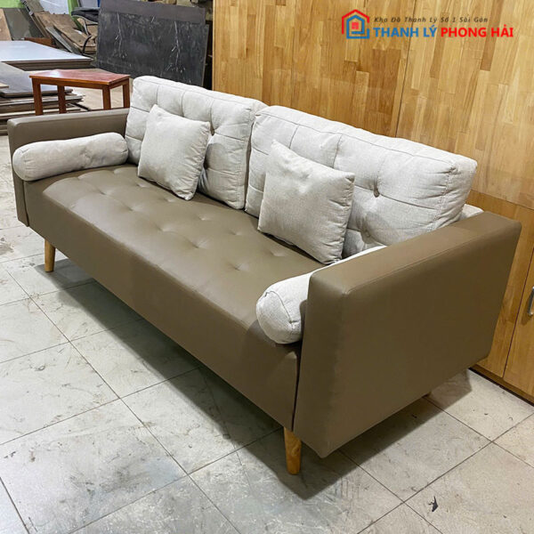 Băng Sofa 1m8 Cũ Đệm Bọc Da Simili