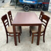 Bộ Bàn Ăn Cabin Nâu 1m2 Cũ