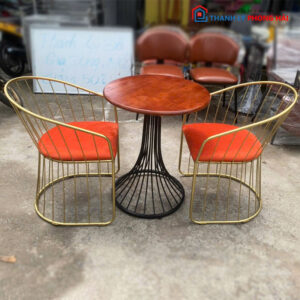 Thanh Lý Bộ Bàn Ghế Cafe Sang Trọng Mới 99%