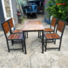 Bộ Bàn Quán Ăn 1m2 Kèm 4 Ghế Cũ